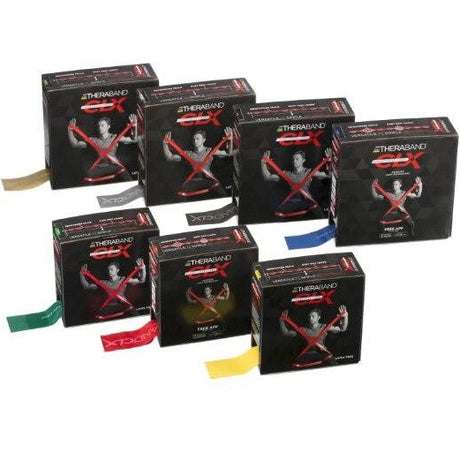 TheraBand CLX Consecutive Loop Bands 25 yd Roll TheraBand Resistance Bands & Flex Bars 12716 TheraBand SourceOrtho